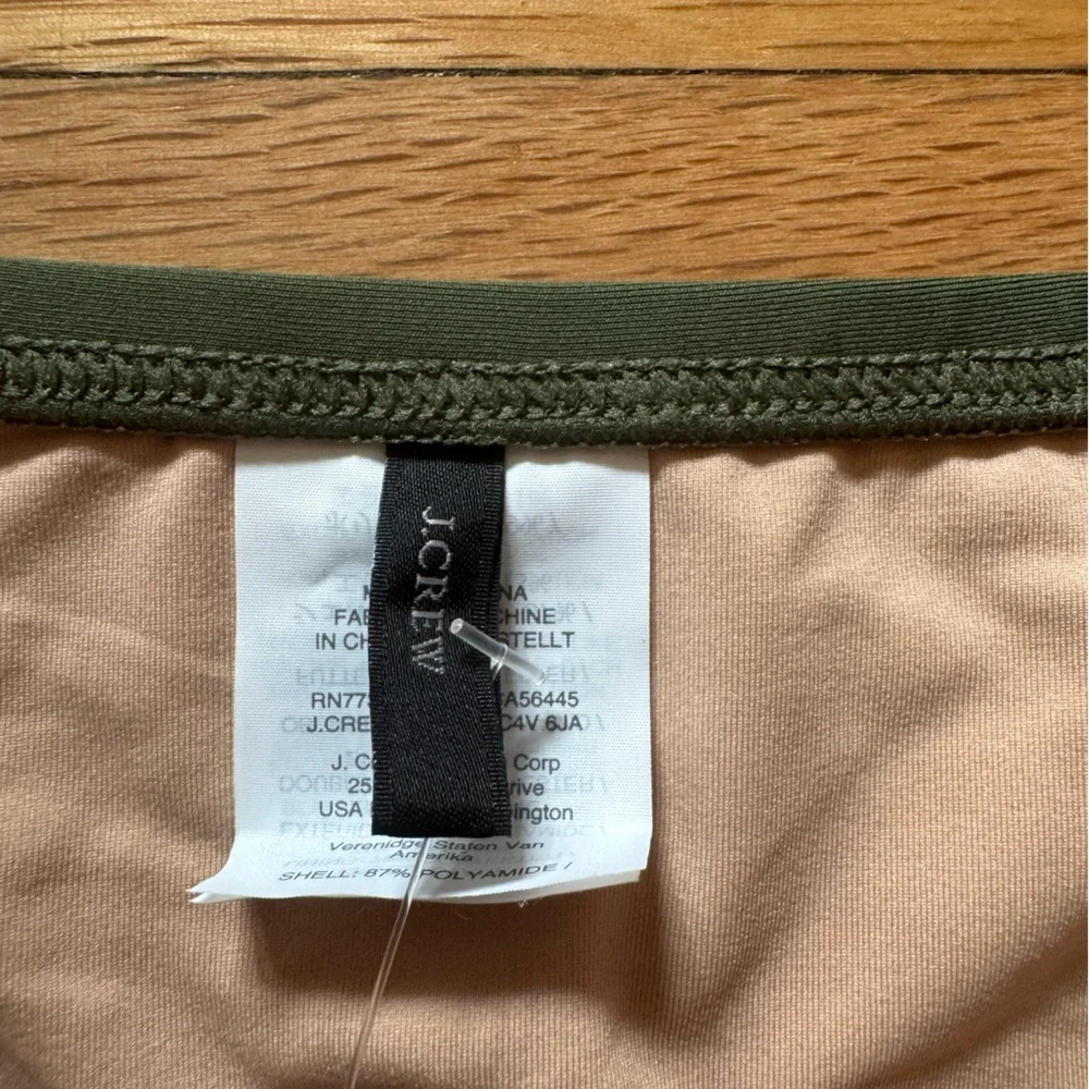 NWT J. Crew High-waisted bikini‎ bottom Size 2X
